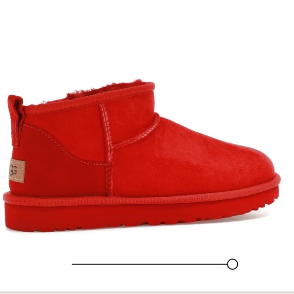 UGG | Shoes | Ugg Classic Ultra Mini Boot Samba Red | Poshmark